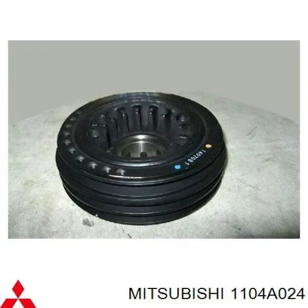 Шкив коленвала 1104A024 Mitsubishi