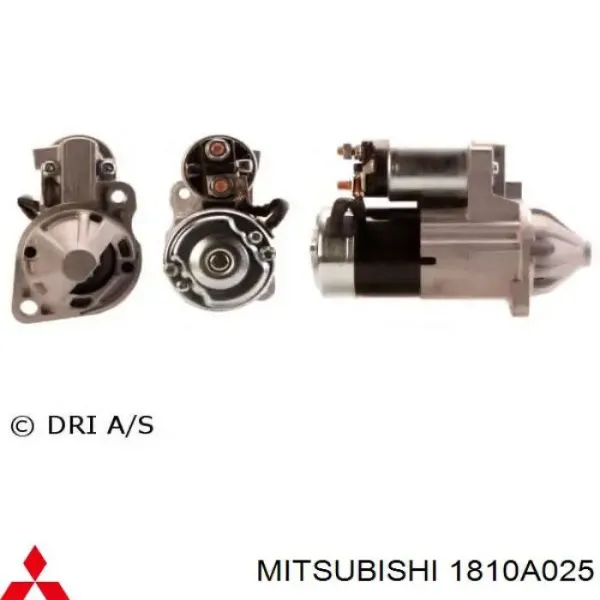 Стартер 1810A025 Mitsubishi