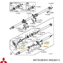 Подвесной подшипник карданного вала MITSUBISHI 3450A013