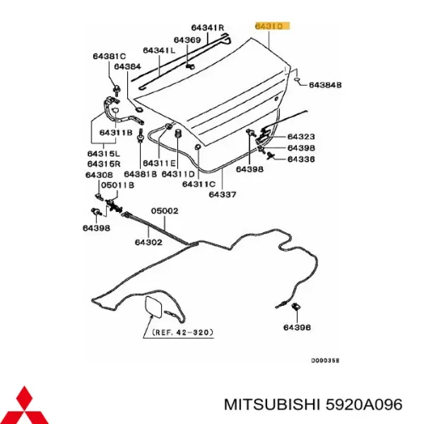  5920A096 Mitsubishi