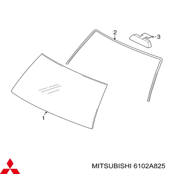 Автостекло на Mitsubishi Pajero IV SHORT V80