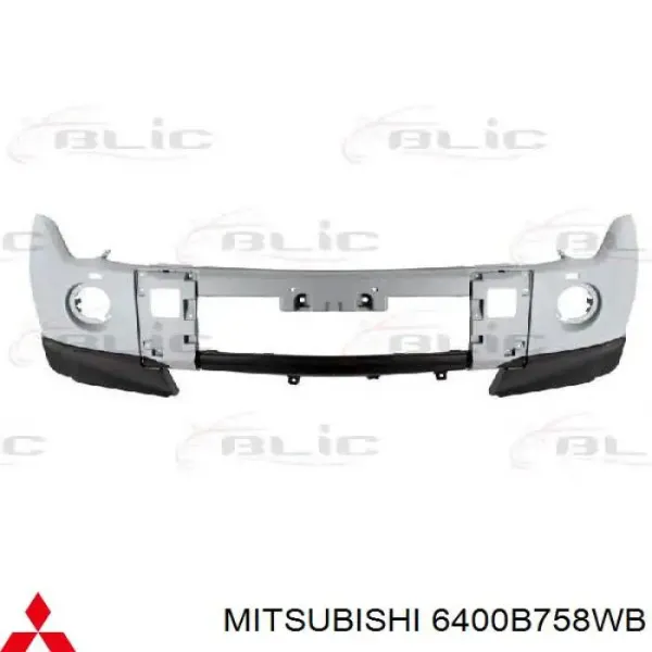 Бампер на авто Mitsubishi Pajero IV LONG внедорожник (V90) (2006 - 2013) цена, от