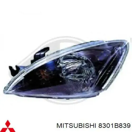 Левая фара MN161669 Mitsubishi