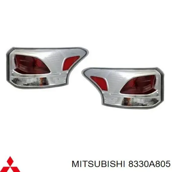Фонарь задний левый 8330A805 Chrysler