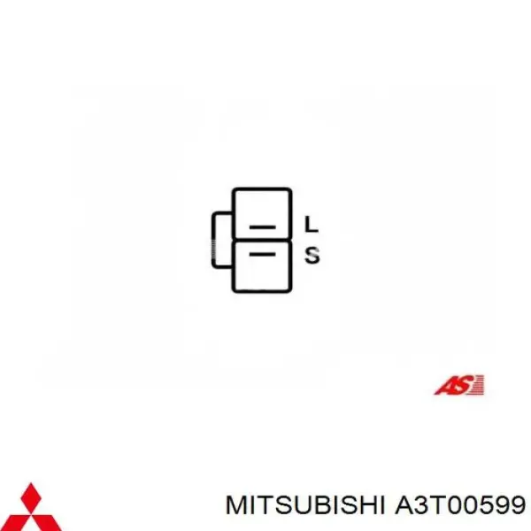 Купить A3T00599 Mitsubishi Генератор