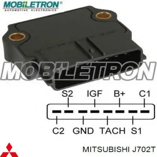 Модуль зажигания J702T Mitsubishi