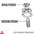 Опора переднего амортизатора Mitsubishi Pajero H60, H70