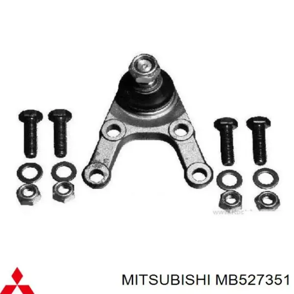 Нижняя левая шаровая опора MB527351 Mitsubishi