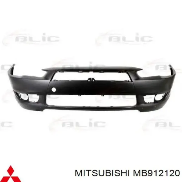 Бампер передний в сборе на Mitsubishi Lancer V CB, CD, CE