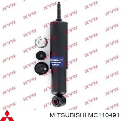 Амортизаторы передние Mitsubishi MC110491