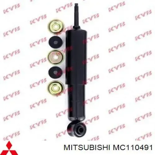 Стойка амортизатора передняя Mitsubishi MC110491 цена, от