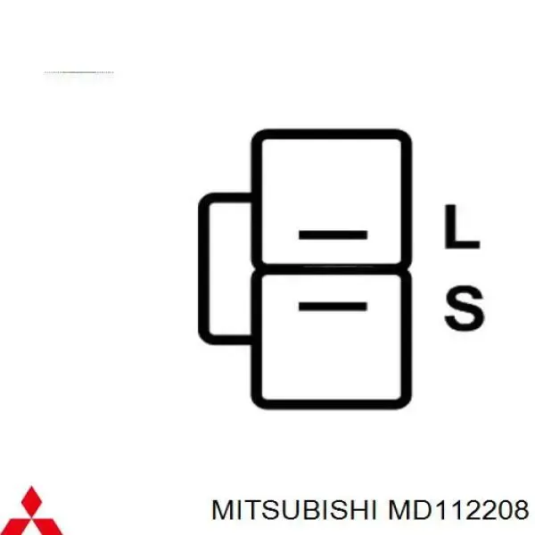 Купить MD112208 Mitsubishi Генератор