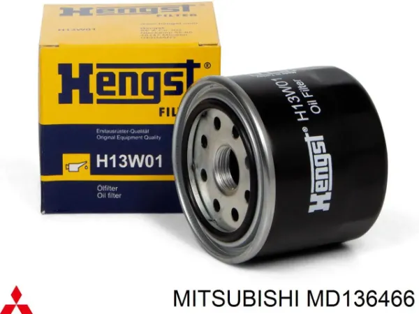 Купить MD136466 Mitsubishi Фильтр центробежный очистки масла