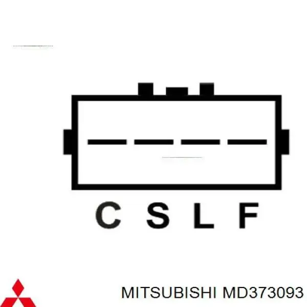 Генератор MD373093 Mitsubishi