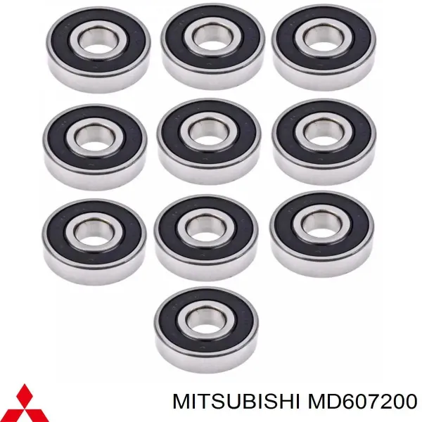 Подшипники генератора MD607200 Mitsubishi