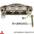 Мост диодный генератора MITSUBISHI MD607616 Мост диодный генератора MITSUBISHI MD607616