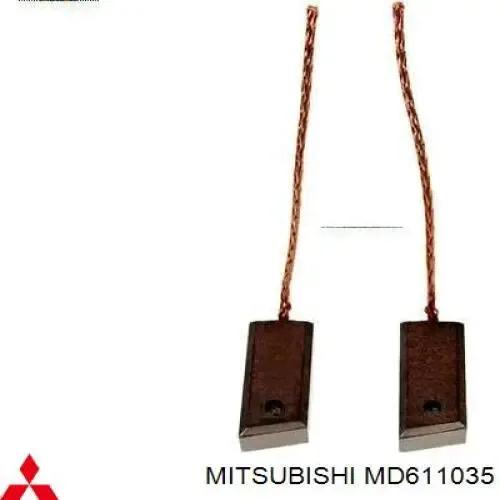 Щетка на генератор Mitsubishi MD611035