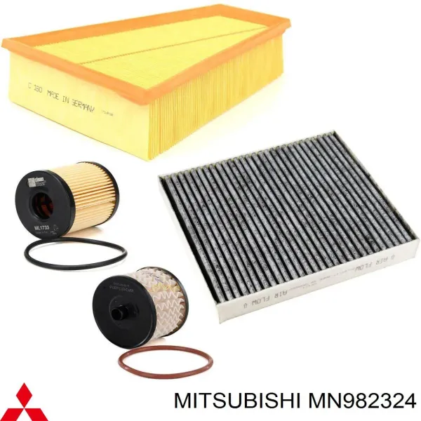 Фильтр очистки масла центробежный Mitsubishi MN982324 цена, от