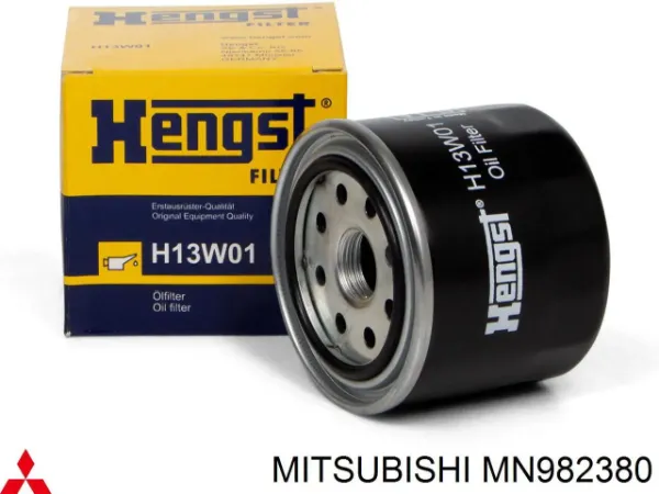 Фильтр очистки масла центробежный Mitsubishi MN982380 цена, от