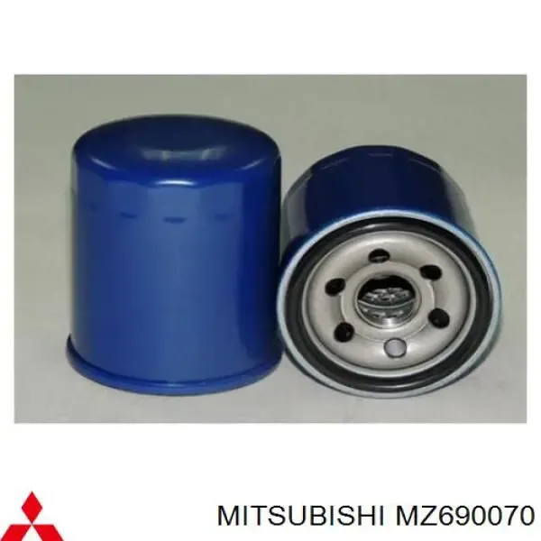 MZ690070 Mitsubishi Масляный фильтр двигателя