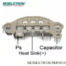 Мост диодный генератора MOBILETRON RM191H Мост диодный генератора MOBILETRON RM191H