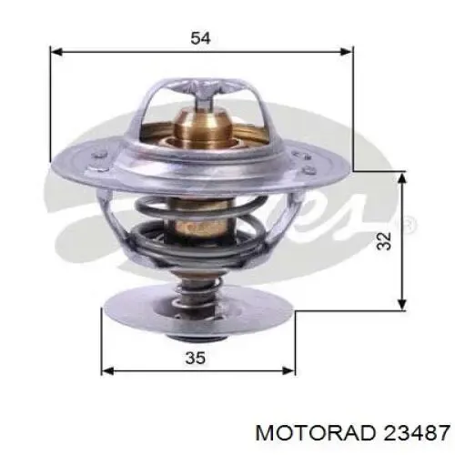 Термостат 23487 Motorad