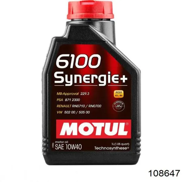 Моторное масло 108647 Motul
