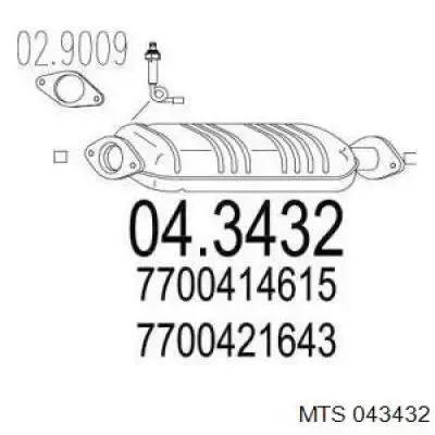  Катализатор Renault 19 2