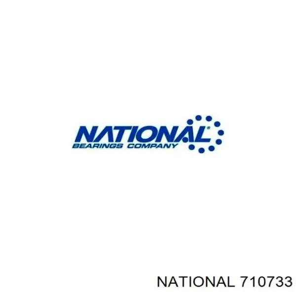 Правый сальник полуоси 710733 National