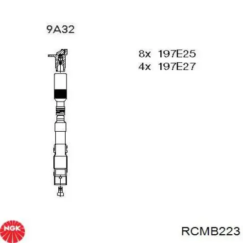Высоковольтные провода RCMB223 NGK