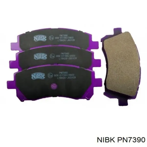 Тормозные колодки Nibk PN7390