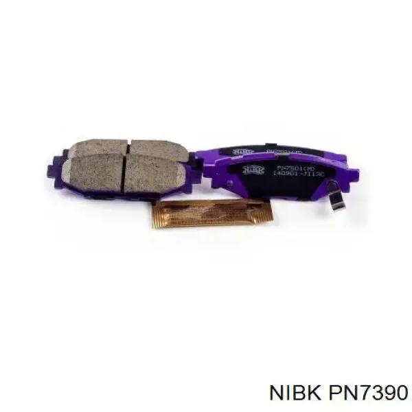 Колодки Nibk PN7390 цена, от