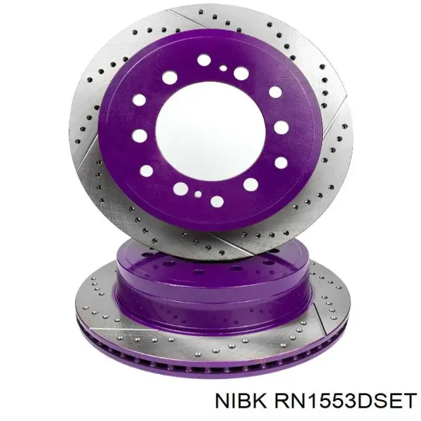 Тормозные диски RN1553DSET Nibk