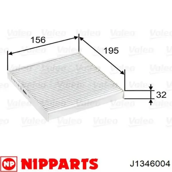 Фильтр салона J1346004 Nipparts