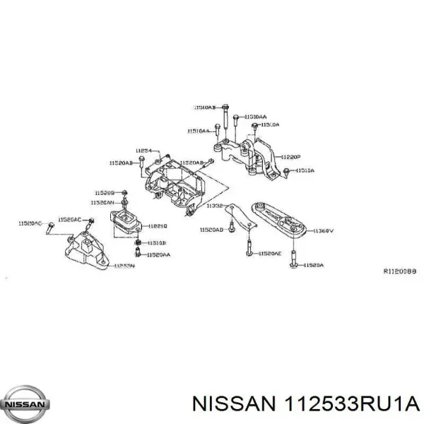  112533RU1A Nissan/Infiniti