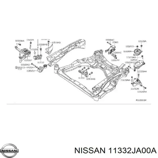  11332JA00A Nissan/Infiniti