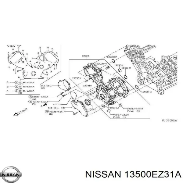  13500EZ30A Nissan/Infiniti