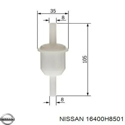 Топливный фильтр 16400H8501 Nissan/Infiniti