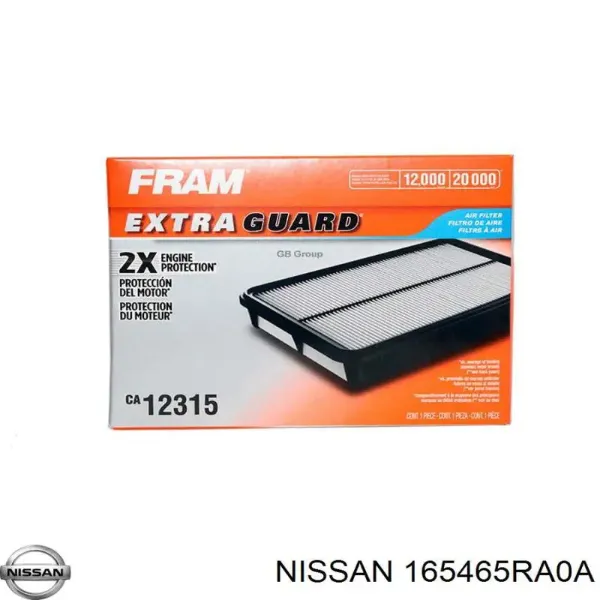 Воздушный фильтр 165465RA0A Nissan/Infiniti