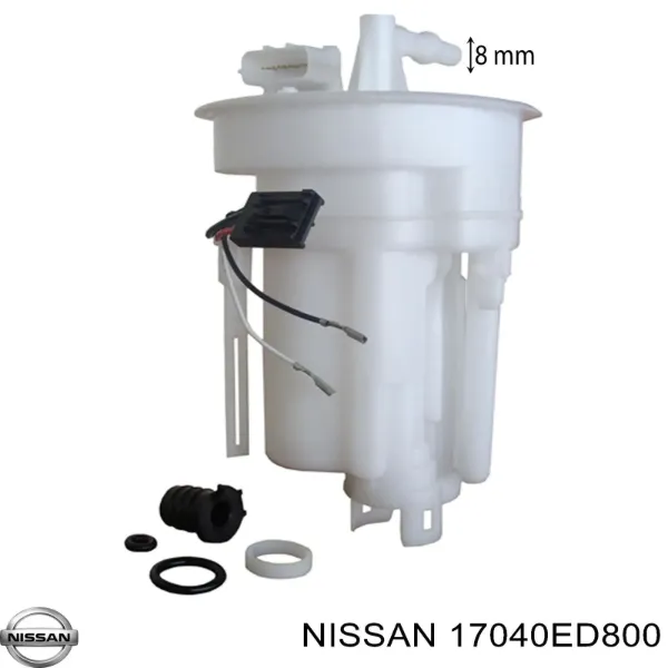 Бензонасос 17040ED800 Nissan/Infiniti