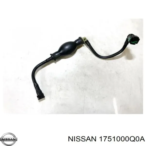 Трубка топливная, от бака к топливному фильтру 1751000Q0A Nissan/Infiniti