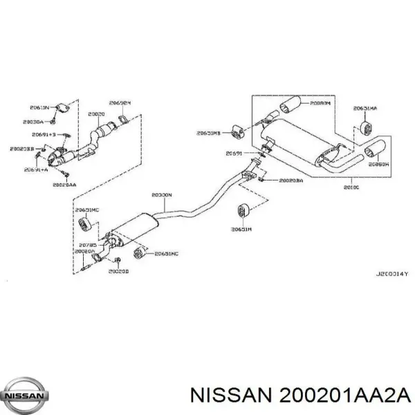  200201AA2A Nissan/Infiniti