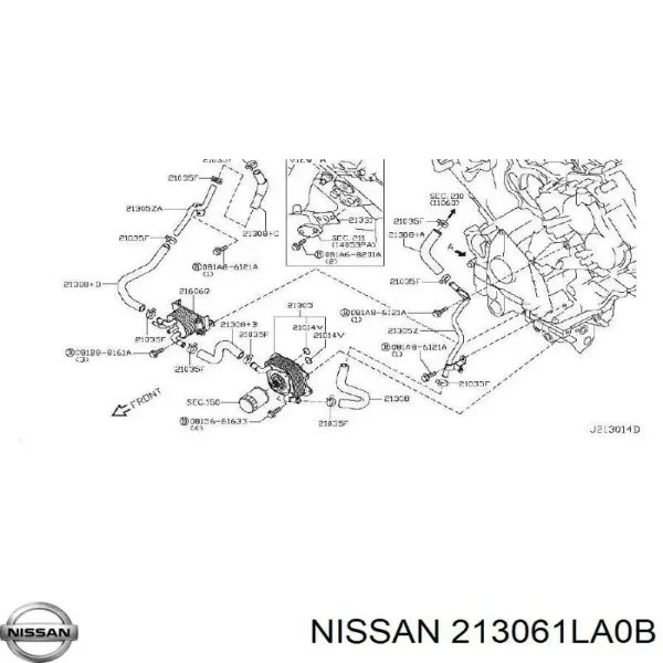  213061LA0B Nissan/Infiniti