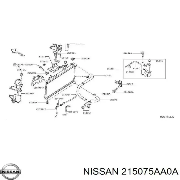  215075AA0A Nissan/Infiniti