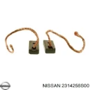 Щетка генератора NISSAN 2314258S00 Щетка генератора NISSAN 2314258S00