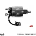 Втягивающее реле стартера NISSAN 2334316E02