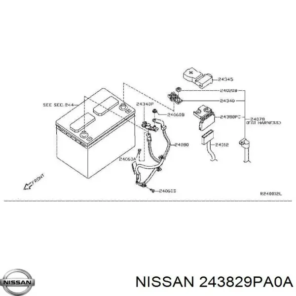  243829PA0A Nissan/Infiniti