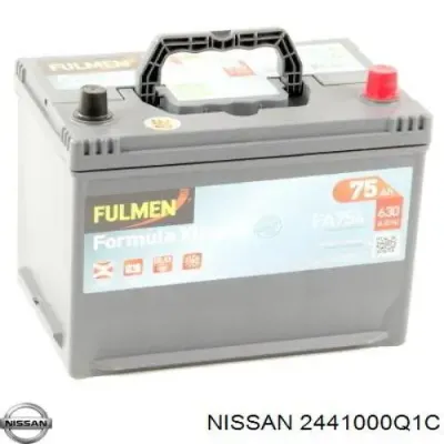 Акумуляторна батарея Ніссан 75 А/г 12 В (2441000Q1C)