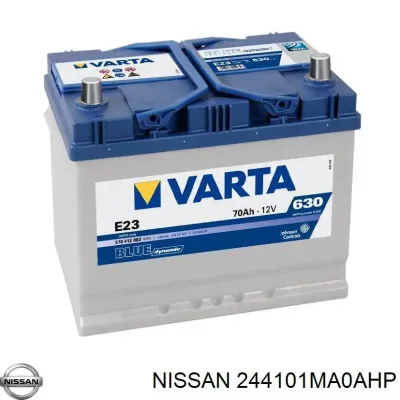 Аккумуляторная батарея Ниссан 68 А/ч 12 В (244101MA0AHP)