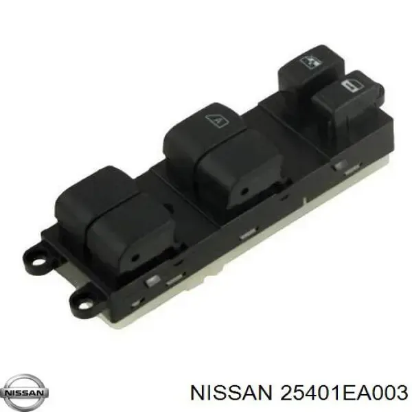 Кнопочный блок управления стеклоподъемником передний левый 25401EA003 Nissan/Infiniti
